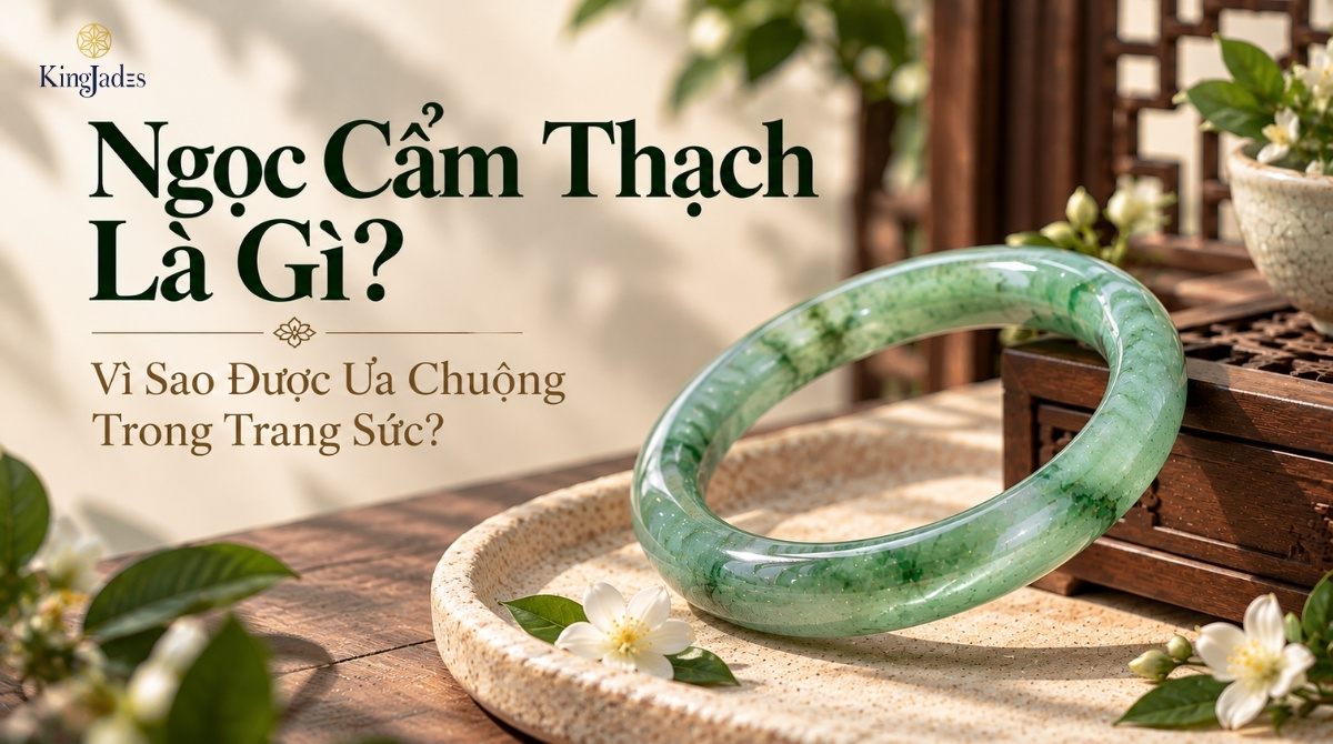 Ngọc Cẩm Thạch Là Gì? Vì Sao Được Ưa Chuộng Trong Trang Sức?